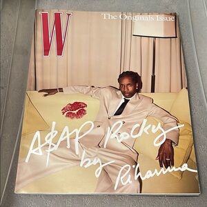 W THE ORIGINALS ISSUE VOLUME FIVE 2024 A$AP ROCKY BY RIHANNA
